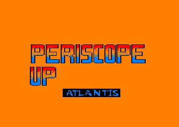 Periscope Up (UK) (1989) screen shot title